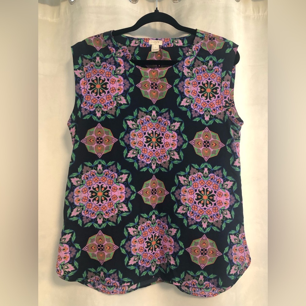 Jcrew Factory navy shell top